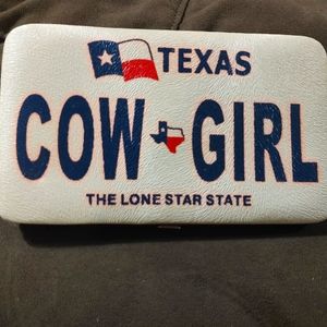 NWOT Country Road "TX Cowgirl" Clutch Wallet